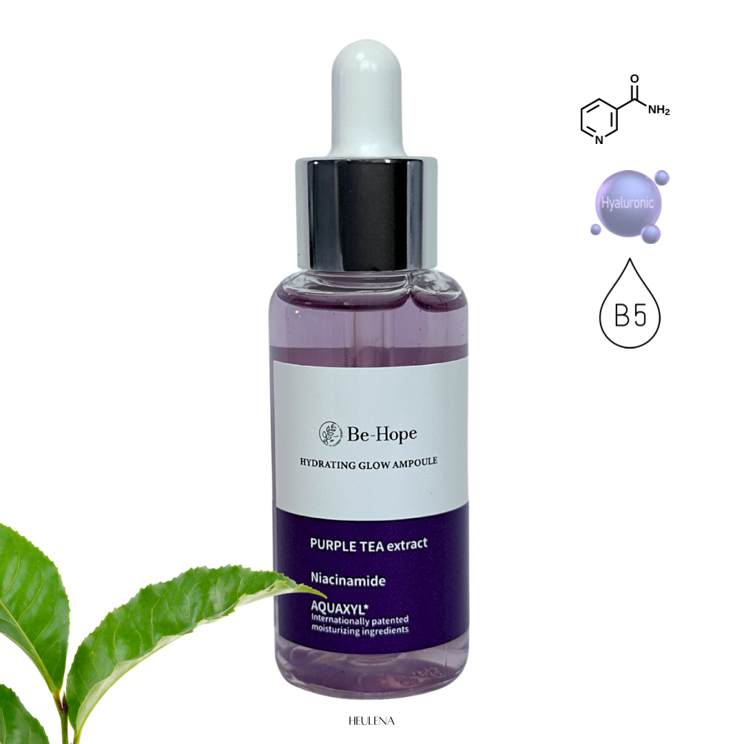 Be-Hope Hydrating Glow Ampoule Purple Tea Stract