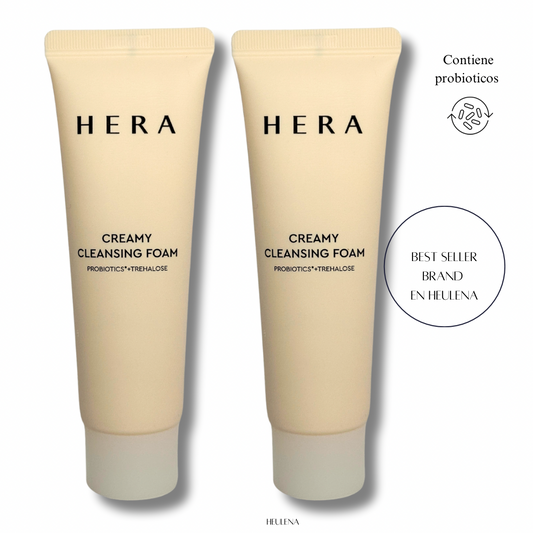 Hera Cleansing Ser; Creamy Cleansing Foam Probiotics + Trehalose Mini (2)